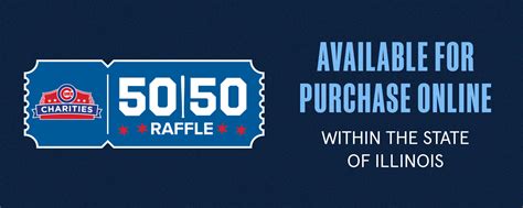 www.cubs50/50.com/winners|Cubs Charities to expand 50/50 Raffle program to include online ticket.